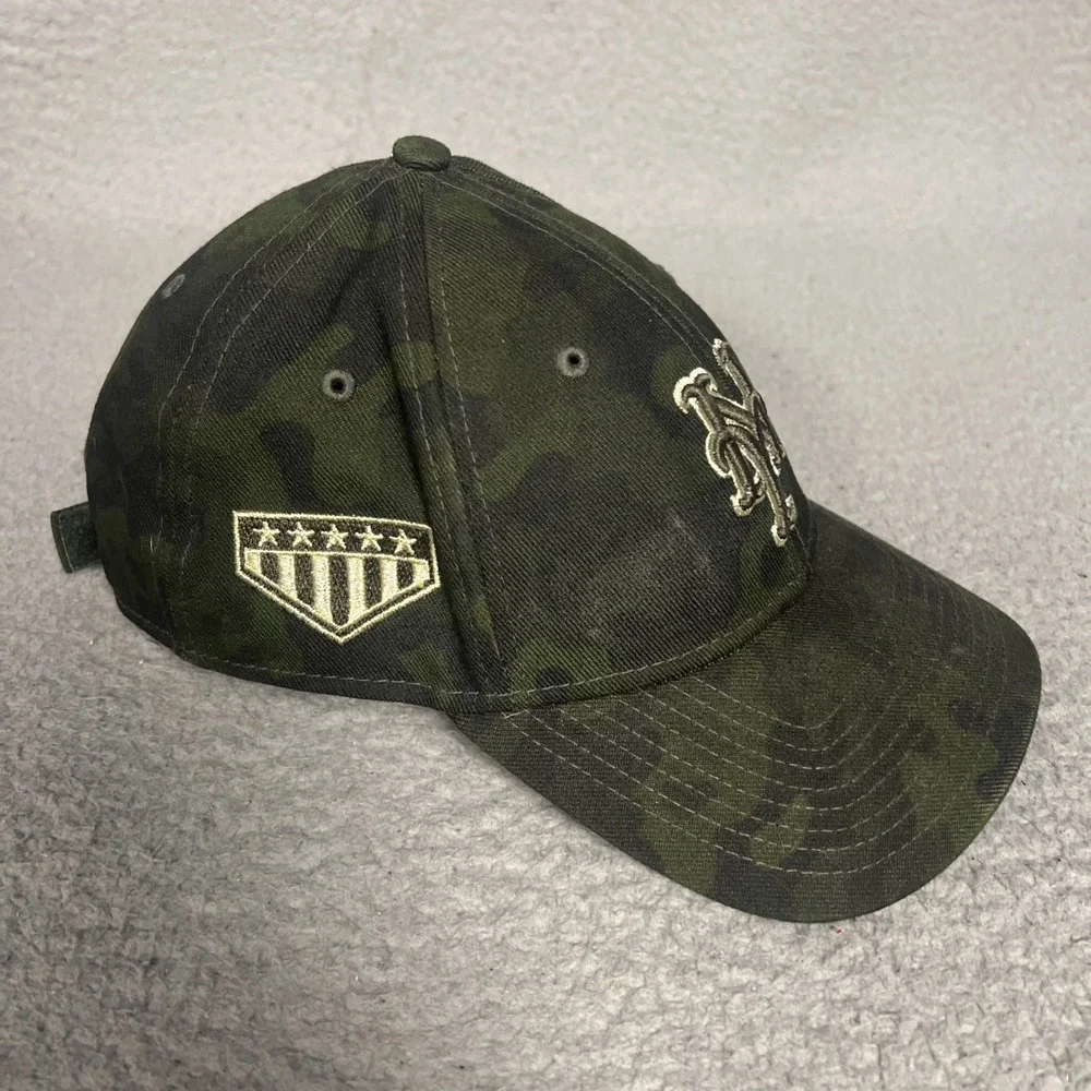 New Era 9 Forty New York Mets Armed Forces Day Baseball Cap Camo Strapback Hat